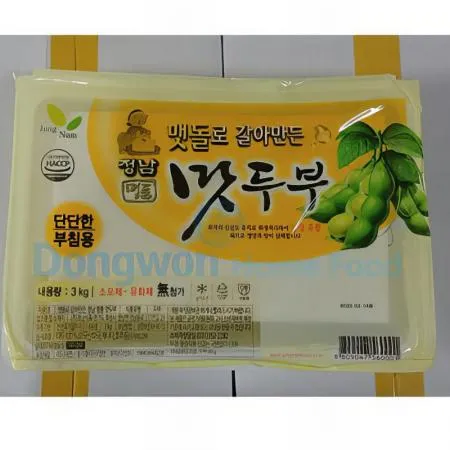 (16:30마감(D) 두부(외국산/정남식품/부침용/3kg)EA 이미지