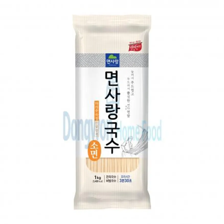 (16:30마감(D) 잔치국수소면(면사랑/1KG)EA 이미지
