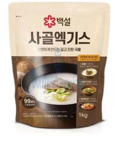 (16:30마감(D) 백설손맛깃든사골엑기스(CJ/1kg)EA 이미지