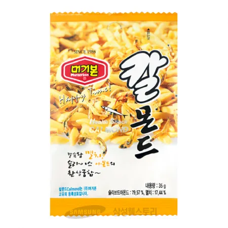 (16:30마감)머거본칼몬드(아몬드:미국산/멸치:국산/35G*96EA/BOX) 이미지