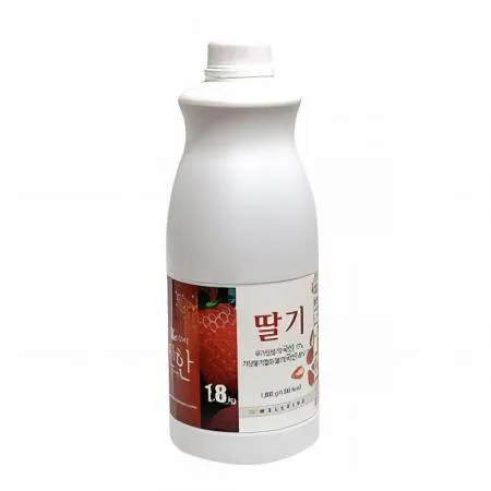 (16:30마감(D) 딸기스무디시럽(더진한/1.8KG)EA 이미지