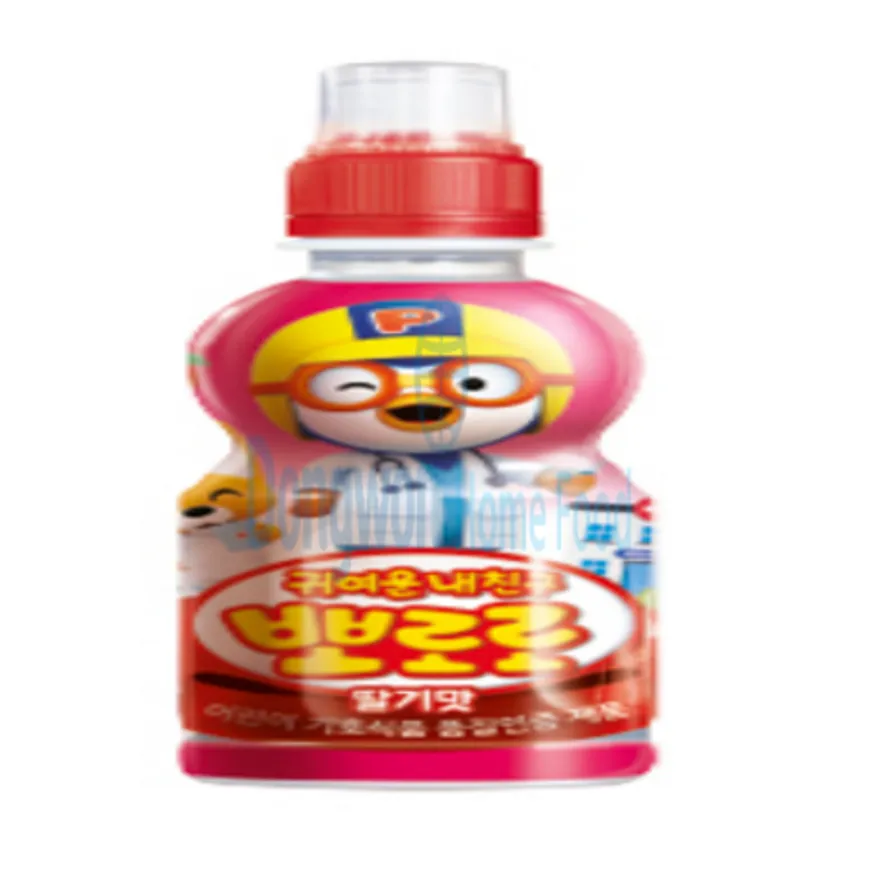 (16:30마감(D) 뽀로로음료(팔도/딸기맛/235ml*24입)BOX 이미지