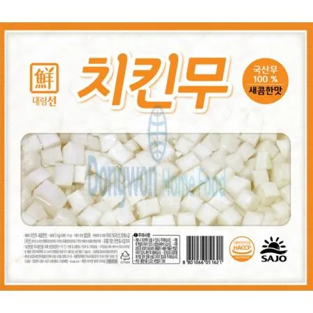 (16:30마감(D) 치킨무새콤한맛(사조/냉장/3KG)EA 이미지