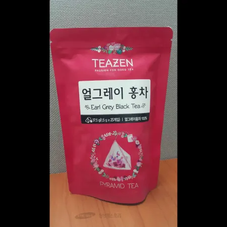 (16:30마감)얼그레이홍차(티젠/37.5G(1.5G*25T)/PAC/홍차:스리랑카산) 이미지