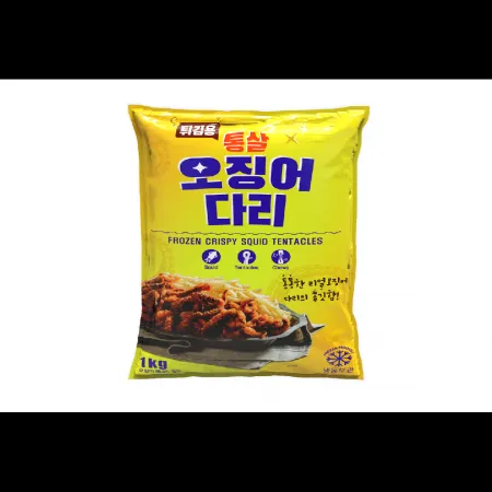 (16:30마감)통살오징어다리튀김(튀/1KG(45EA내외)/PAC/중국산/아쿠아링크) 이미지