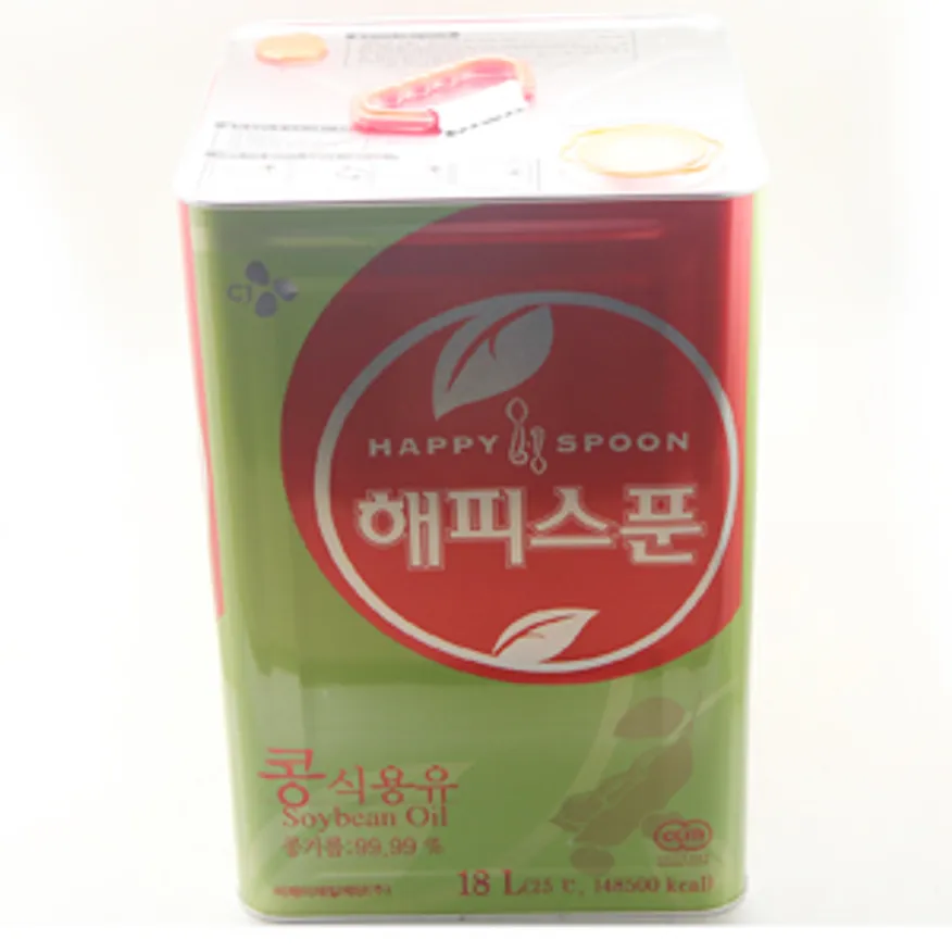 (16:30분마감)해피스푼 대두유(실온 18L 16.506Kg/EA) 이미지