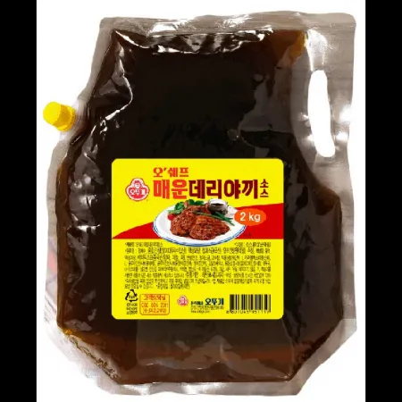 (16:30마감)오쉐프매운데리야끼소스(2KG/PAC/오뚜기) 이미지