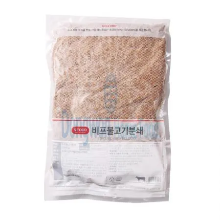 (16:30마감(D) 비프불고기분쇄(에쓰푸드/쇠고기:미국,호주산/1kg)EA 이미지