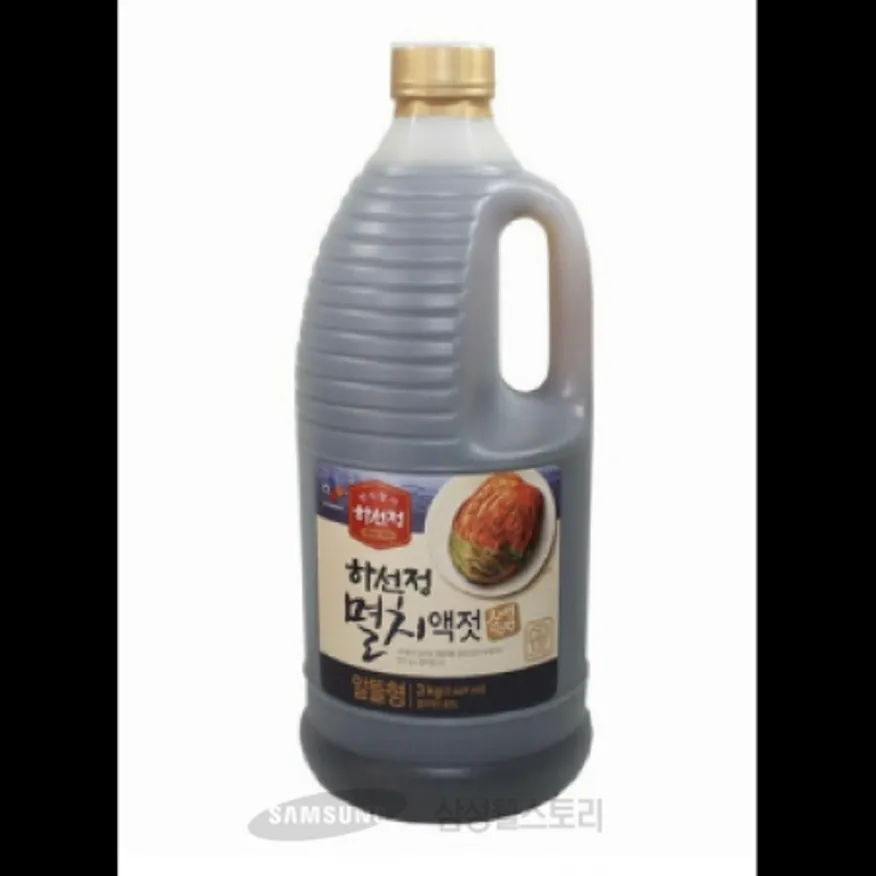 (16:30마감)멸치액젓(하선정/3KG/EA/멸치:베트남산) 이미지