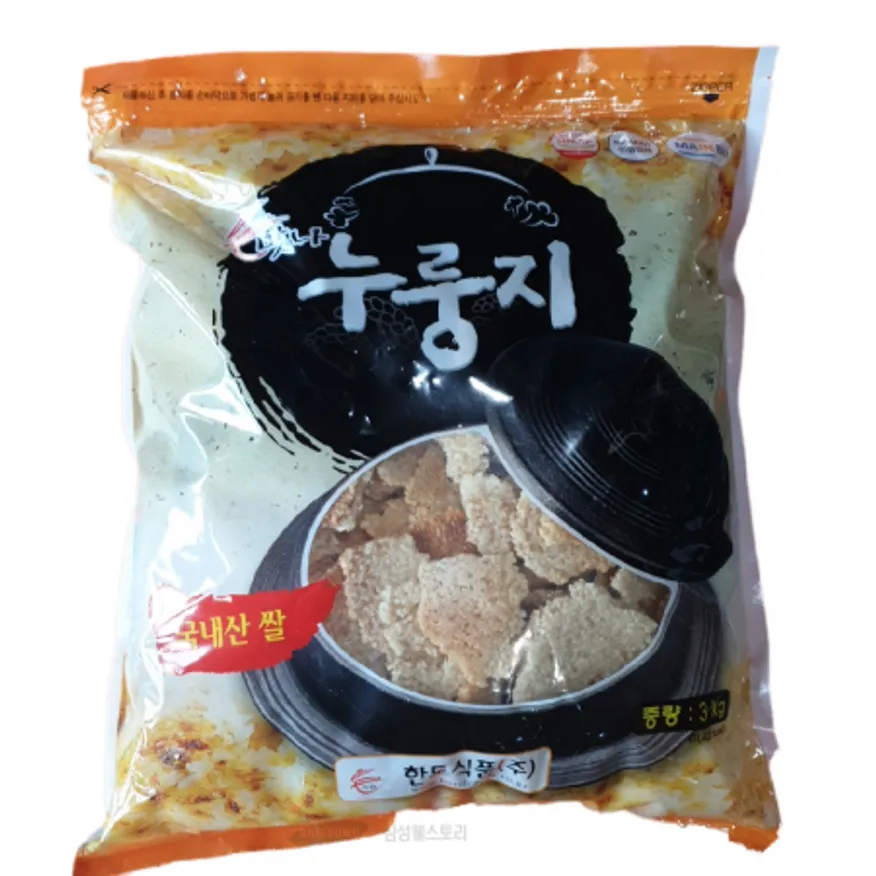 (16:30마감)맛나누룽지(한도식품/3KG/PAC/쌀:국산) 이미지
