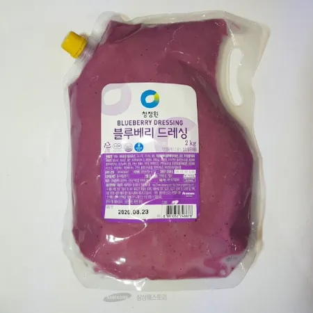 (16:30마감)블루베리드레싱(지방D-2/청정원/2KG/PAC/블루베리:미국산) 이미지