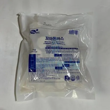 (16:30마감(D) 꼬마돈까스(하늘푸드/돼지고기:국내산,닭고기:국내산/1kg)EA 이미지