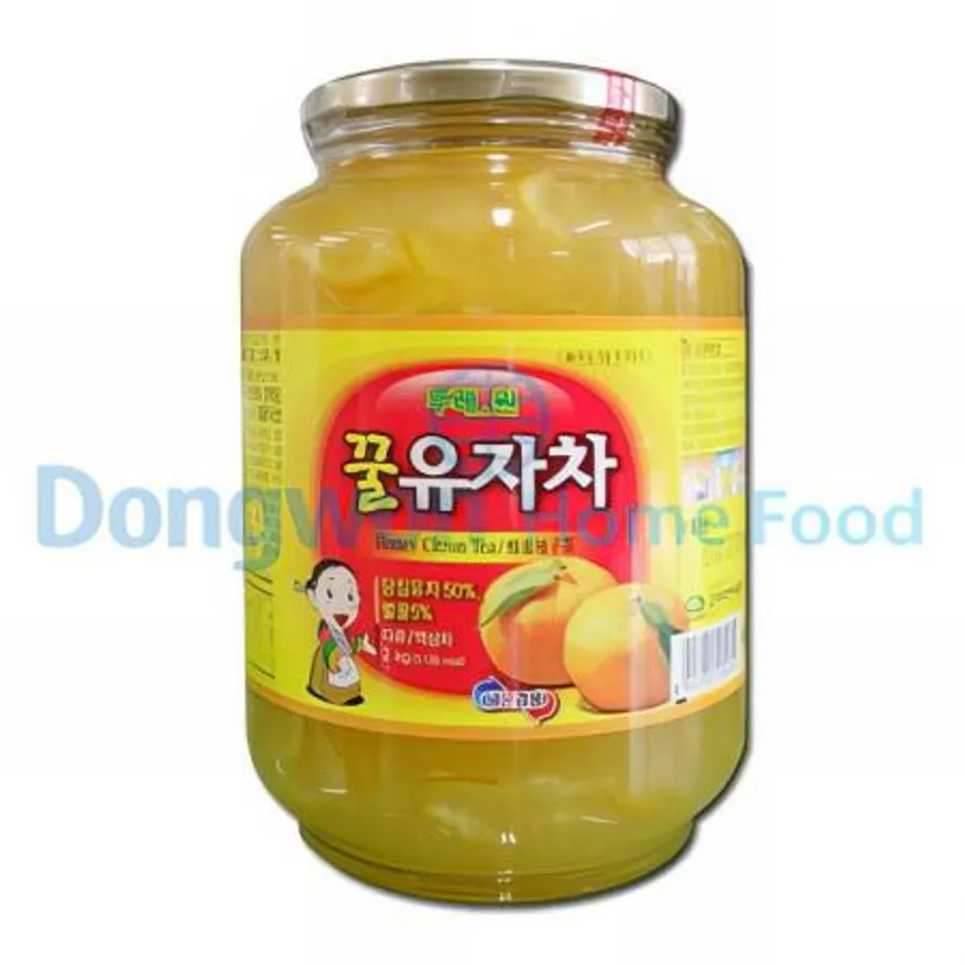 (16:30마감(D) 두레원꿀유자차(2kg)EA 이미지