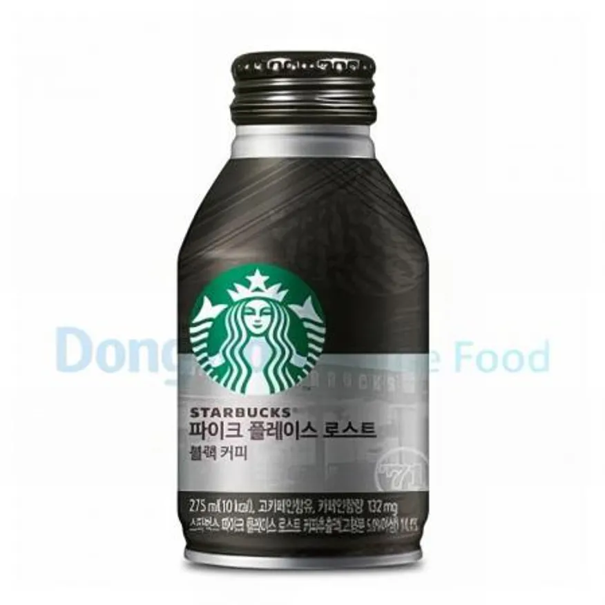 (16:30마감(D) 파이크플레이스블랙커피(스타벅스/캔/275ml*24입)BOX 이미지