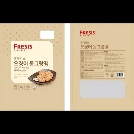 (16:30마감)오징어동그랑땡(1KG(61±2EA)/PAC/중국산/후레시스/오징어:페루) 이미지