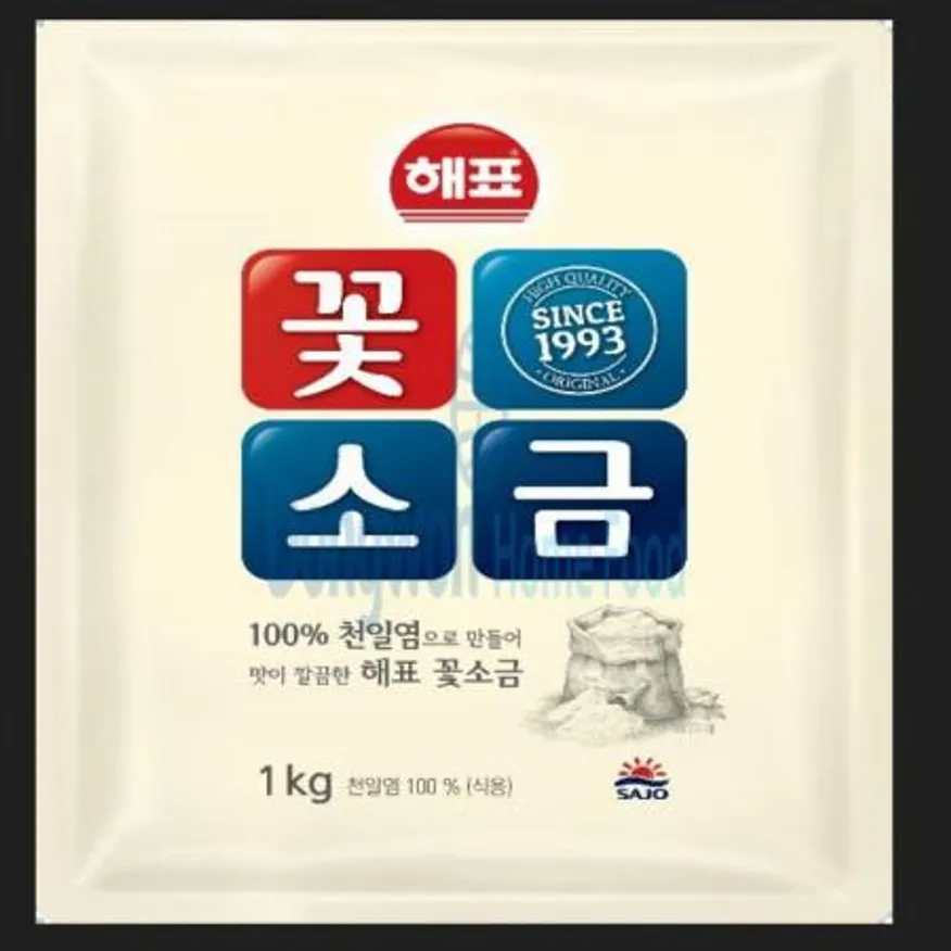 (16:30마감(D) 꽃소금(사조해표/1KG)EA 이미지