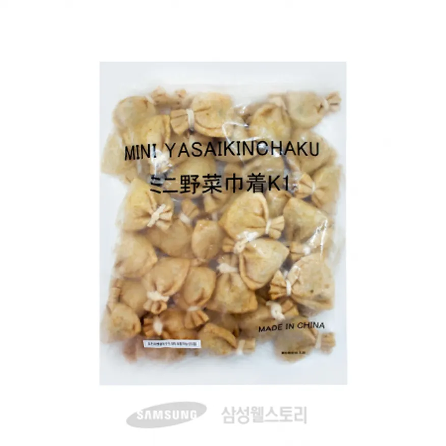 (16:30마감)당면유부주머니(모노링크/1KG(25G*40EA)/PAC/중국산) 이미지