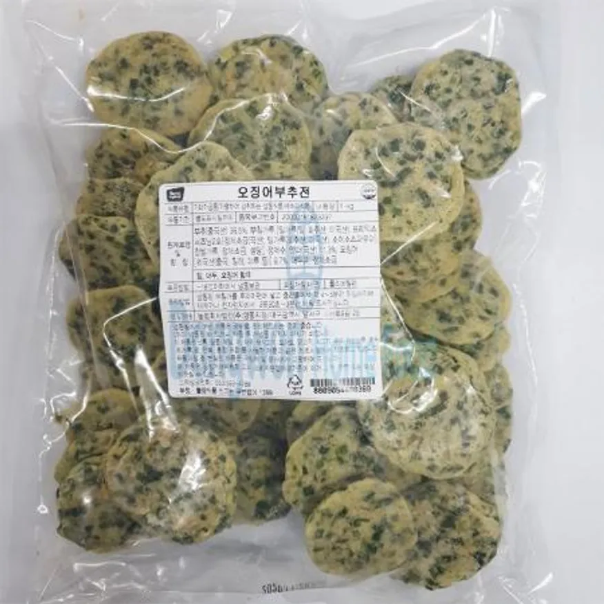 (16:30마감(D) 오징어부추전(영풍/20g*50입/1kg)EA 이미지
