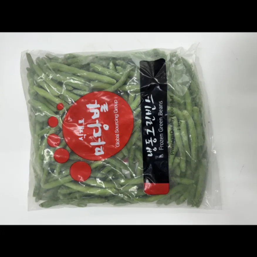 (16:30마감)냉동그린빈스(홀/푸른원/1KG/PAC/중국산) 이미지