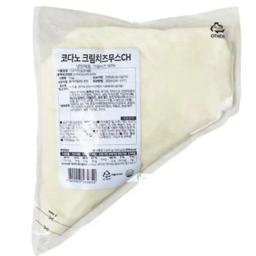 (16:30마감(D) 코다노크림치즈무스CH(조흥/냉장/1KG)EA 이미지