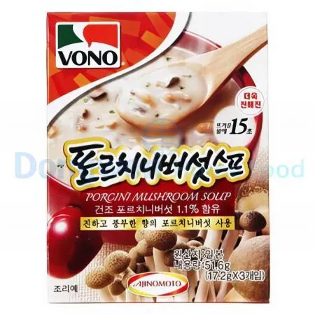 (16:30마감(D) 보노포르치니버섯스프(크노르/상온/17.2g*3EA)EA 이미지
