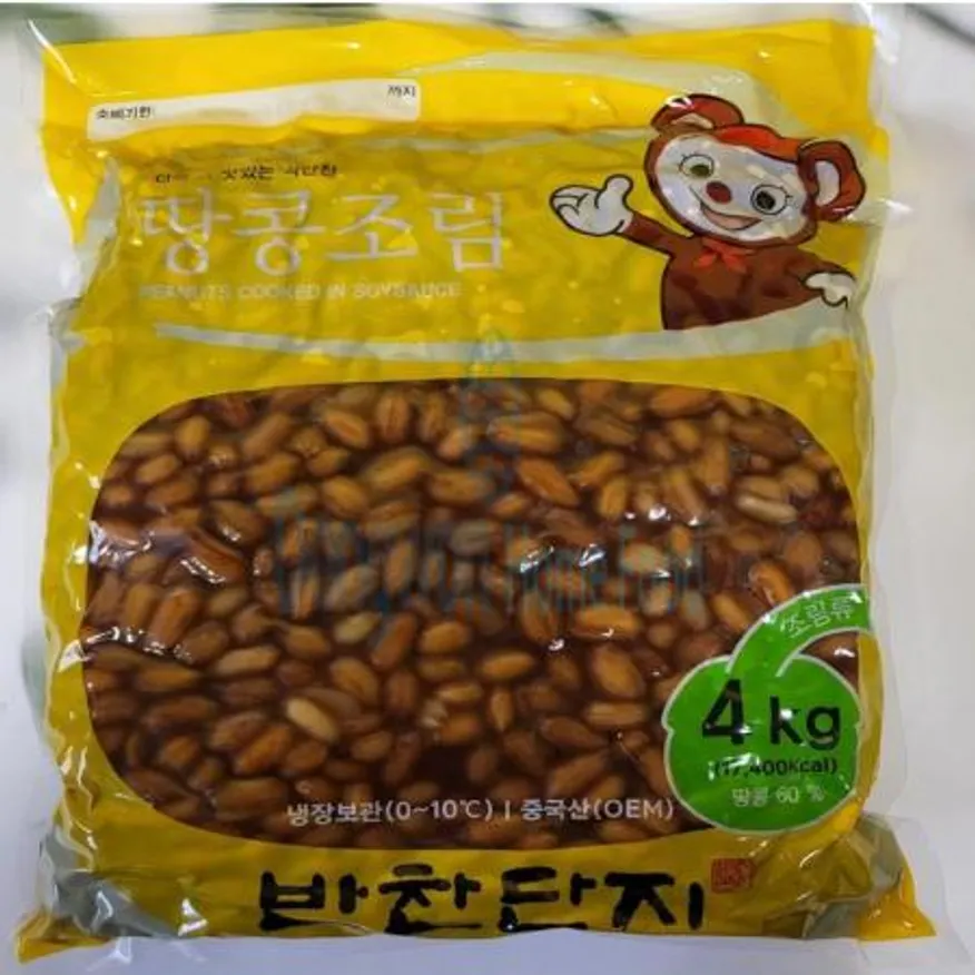(16:30마감(D) 땅콩조림(중국완제/단지/4KG)EA 이미지