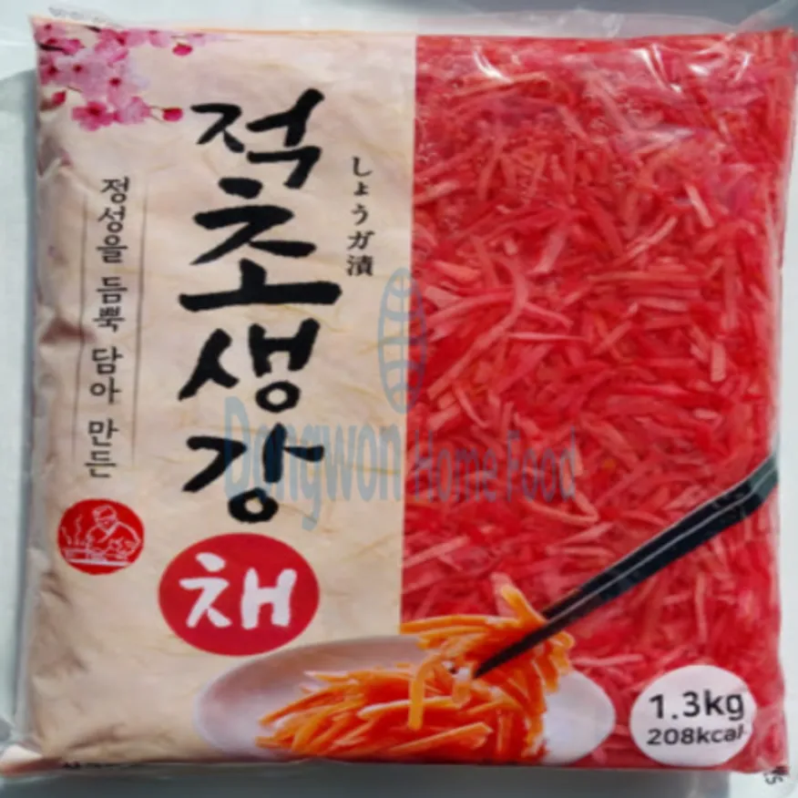 (16:30마감(D) 적초생강채(중국/이엔/1.3kg)EA 이미지