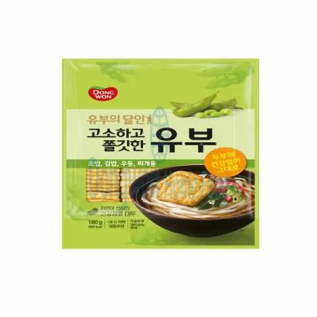 (16:30마감(D) 유부(대두:외국산/동원/냉동/180g)EA 이미지