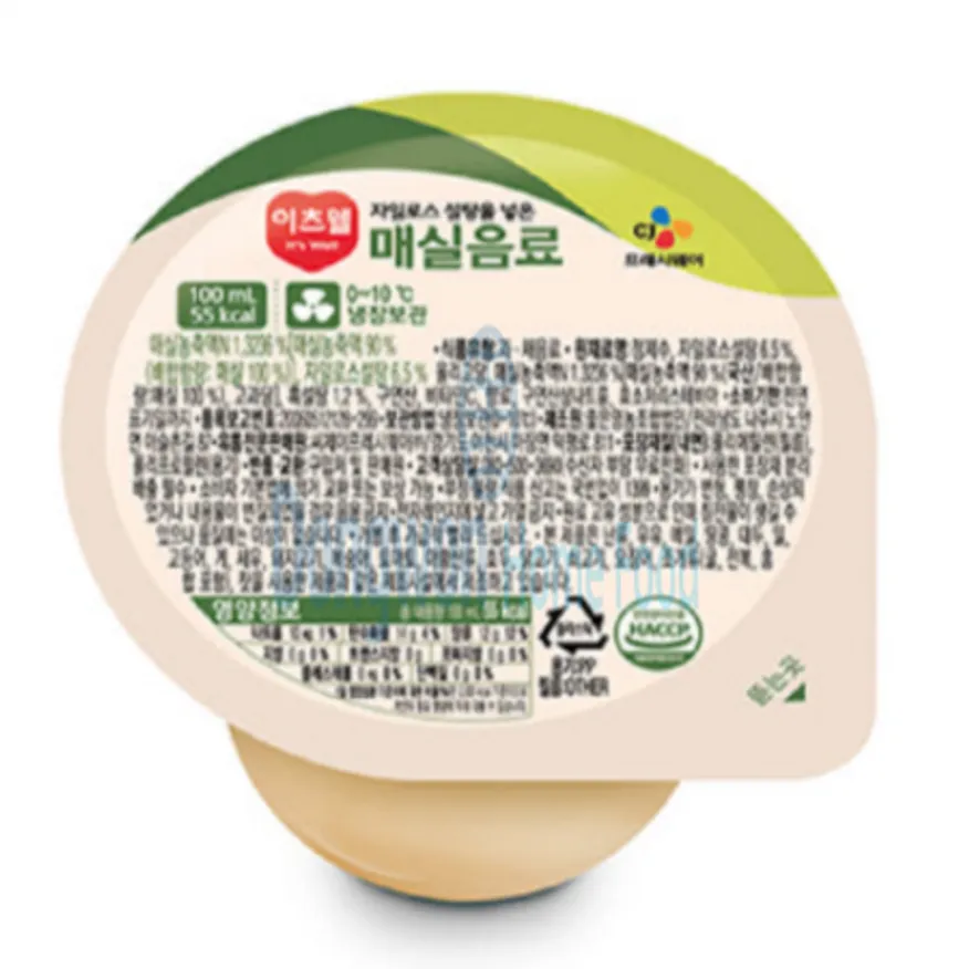 (16:30마감(D) 매실음료(이츠웰/100ml*45입)BOX 이미지