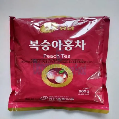 (16:30마감(D) 복숭아홍차(유안/900g/자판기용)EA 이미지