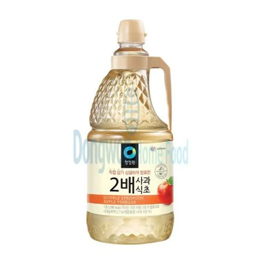(16:30마감(D) 식초(청정원/2배사과)1.8L 이미지