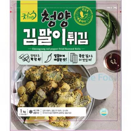 (16:30마감(D) 청양김말이튀김(굿프랜즈/1KG)EA 이미지
