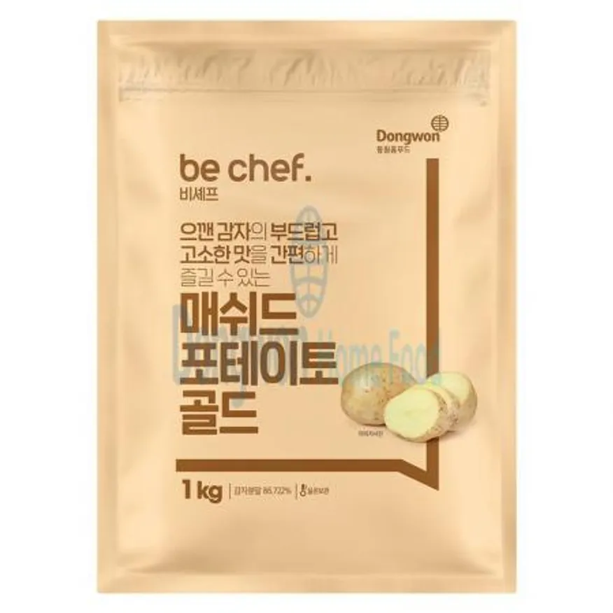 (16:30마감(D) be chef. 매쉬드포테이토골드(1KG/동원홈푸드)EA 이미지
