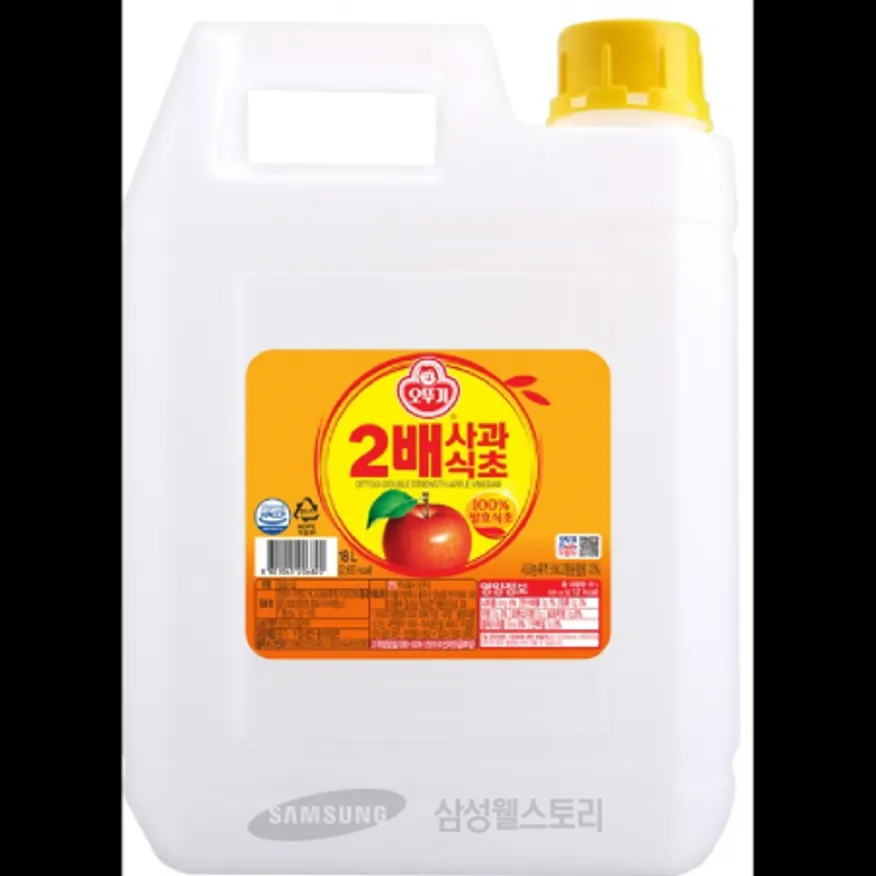 (16:30마감)(O)말통사과식초(18L/EA/오뚜기/2배) 이미지
