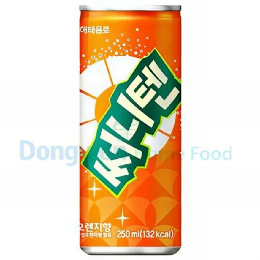 (16:30마감(D) 써니텐오렌지(해태/CAN/250ML*30입)BOX 이미지