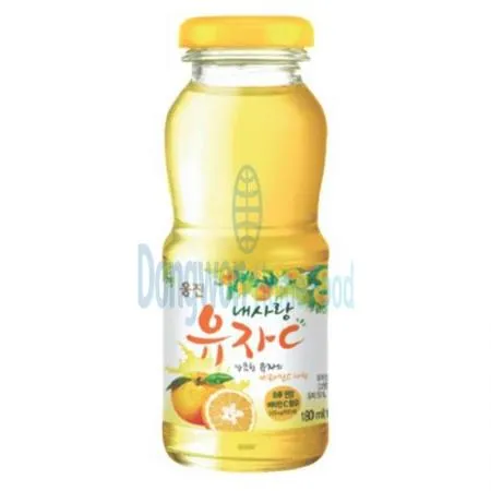 (16:30마감(D) 내사랑유자C(웅진/병/180ML*12입)BOX 이미지