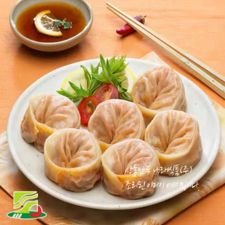 (16:30마감(D) 김치왕만두(나래/약20입/1.4kg)EA 이미지