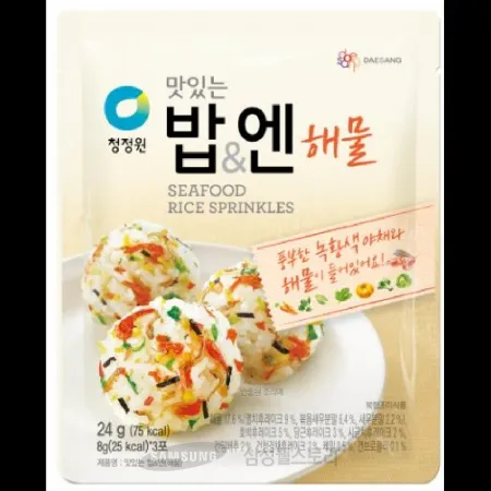 (16:30마감)맛있는밥엔해물,청정원,24G(8G*3EA)/EA 이미지
