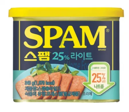 (16:30마감(D) 스팸라이트(CJ/저염/돼지고기:국산,외국산/340g)EA 이미지