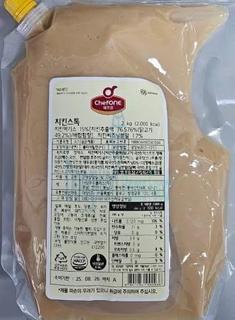 (16:30마감(D) 알뜰치킨스탁농축액(대상/냉장/2kg)EA 이미지