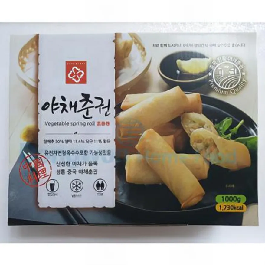 (16:30마감(D) 야채춘권(골든피트/냉동/50g*20입/1KG)EA 이미지