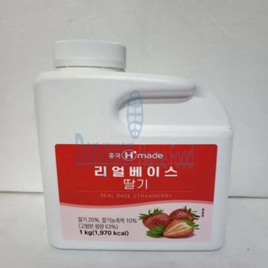 (16:30마감(D) 맘스리얼베이스 딸기(흥국/1kg)EA 이미지