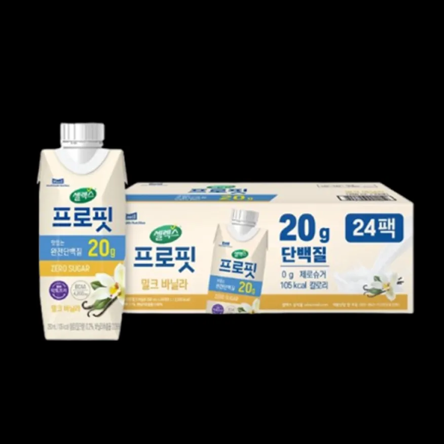 코스트코/셀렉스 프로핏 밀크바닐라 250ML x 24팩 이미지