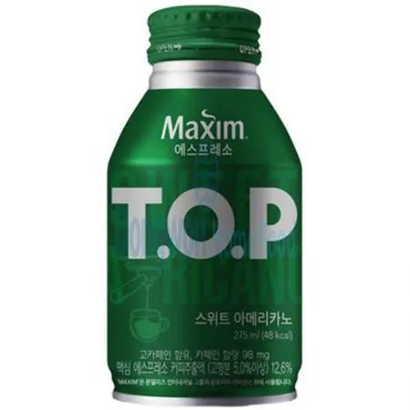 (16:30마감(D) TOP스위트아메리카노(동서/캔/275ML*24EA)BOX 이미지