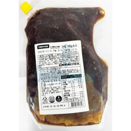 (16:30마감(D) 단짠단짠간장마늘소스(대상/2KG)EA 이미지