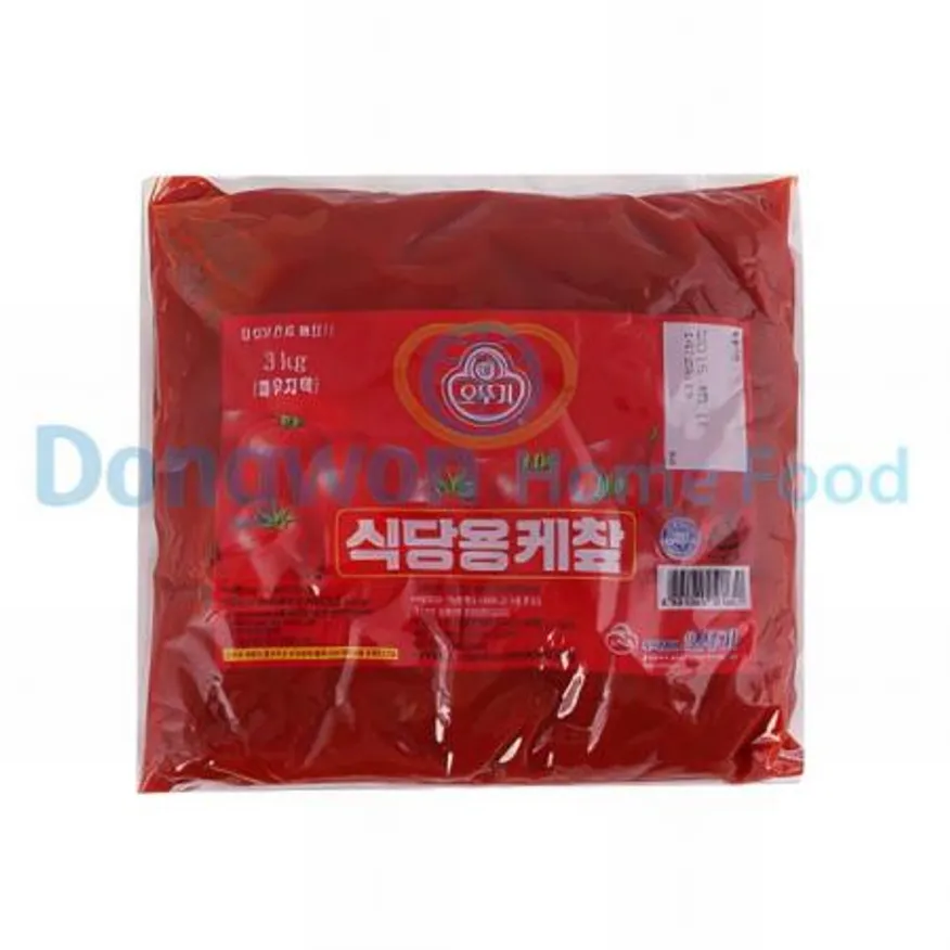 (16:30마감(D) 케찹파우치(오뚜기/3kg)EA 이미지