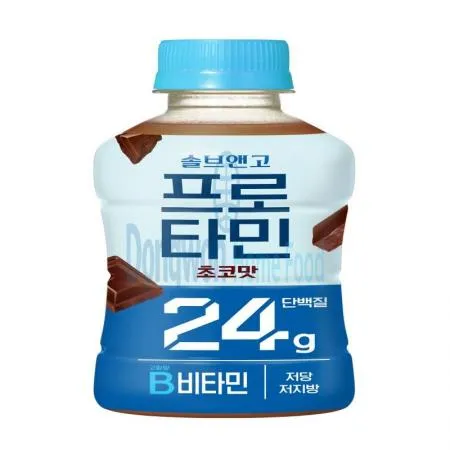 (16:30마감(D) 솔브앤고프로타민(웅진/초코맛/150ML*6입)EA 이미지