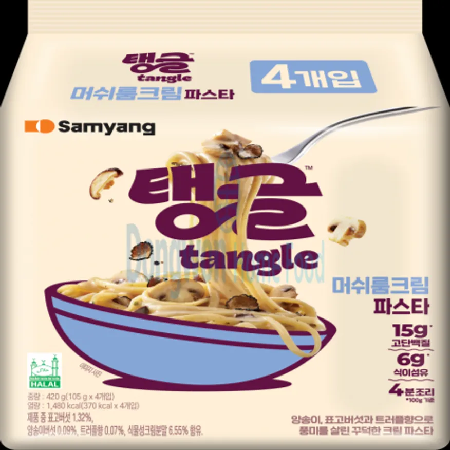(16:30마감(D) 탱글머쉬룸크림파스타(삼양/105g*32입/멀티)BOX 이미지