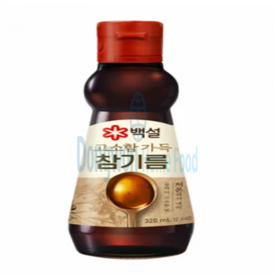 (16:30마감(D) 백설진한참기름(CJ/320mL)EA 이미지
