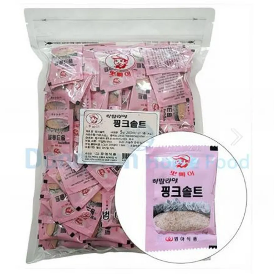 (16:30마감(D) 핑크솔트(범아/5g*200입)EA 이미지